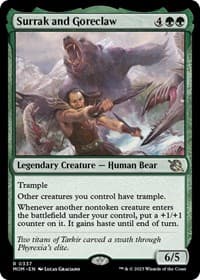 Surrak and Goreclaw - March of the Machine - Magic: The Gathering card
