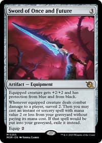 Sword of Once and Future - March of the Machine - Magic: The Gathering card