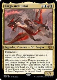 Zurgo and Ojutai - March of the Machine - Magic: The Gathering card