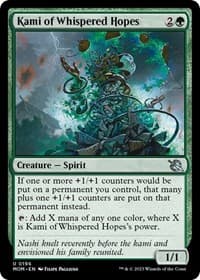 Kami of Whispered Hopes - March of the Machine - Magic: The Gathering card