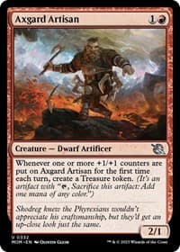 Axgard Artisan - March of the Machine - Magic: The Gathering card