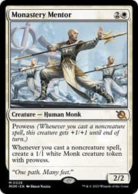 Monastery Mentor - March of the Machine - Magic: The Gathering card
