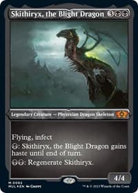 Skithiryx, the Blight Dragon (Foil Etched) - March of the Machine: Multiverse Legends - Magic: The Gathering card