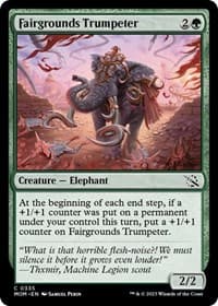 Fairgrounds Trumpeter - March of the Machine - Magic: The Gathering card