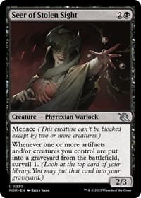 Seer of Stolen Sight - March of the Machine - Magic: The Gathering card