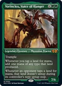 Vorinclex, Voice of Hunger (Foil Etched) - March of the Machine: Multiverse Legends - Magic: The Gathering card