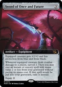 Sword of Once and Future (Extended Art) - March of the Machine - Magic: The Gathering card