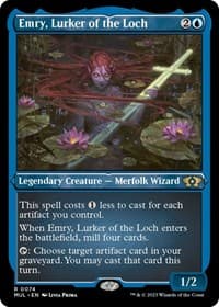 Emry, Lurker of the Loch (Foil Etched) - March of the Machine: Multiverse Legends - Magic: The Gathering card