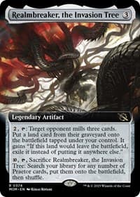 Realmbreaker, the Invasion Tree (Extended Art) - March of the Machine - Magic: The Gathering card