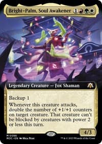 Bright-Palm, Soul Awakener (Extended Art) - Commander: March of the Machine - Magic: The Gathering card