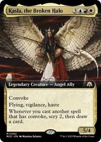 Kasla, the Broken Halo (Extended Art) - Commander: March of the Machine - Magic: The Gathering card