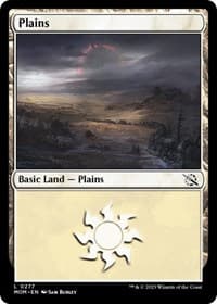 Plains (0277) - March of the Machine - Magic: The Gathering card