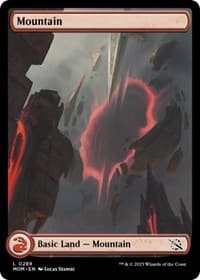 Mountain (0289) - March of the Machine - Magic: The Gathering card
