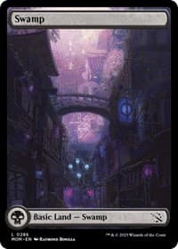Swamp (0286) - March of the Machine - Magic: The Gathering card