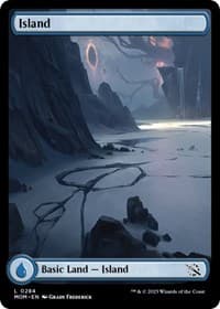 Island (0284) - March of the Machine - Magic: The Gathering card