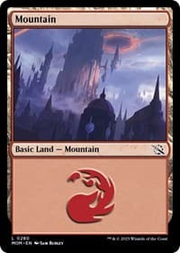 Mountain (0280) - March of the Machine - Magic: The Gathering card