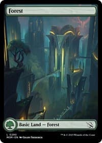 Forest (0290) - March of the Machine - Magic: The Gathering card