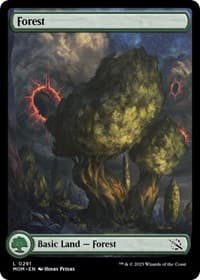 Forest (0291) - March of the Machine - Magic: The Gathering card