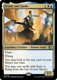 Errant and Giada - March of the Machine - Magic: The Gathering card