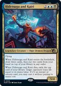 Hidetsugu and Kairi - March of the Machine - Magic: The Gathering card