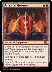 Ramosian Greatsword - March of the Machine - Magic: The Gathering card
