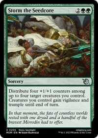 Storm the Seedcore - March of the Machine - Magic: The Gathering card