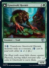 Gnottvold Hermit - March of the Machine - Magic: The Gathering card