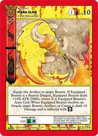 Piasa Claw - Native: First Edition - MetaZoo card