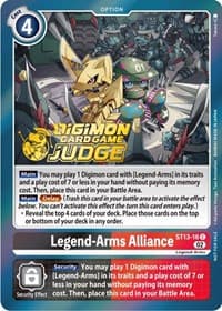 Legend-Arms Alliance (Judge Pack 3) - Starter Deck 13: Ragnaloardmon - Digimon Card Game card