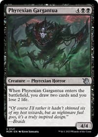Phyrexian Gargantua - March of the Machine - Magic: The Gathering card