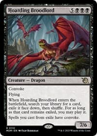 Hoarding Broodlord - March of the Machine - Magic: The Gathering card