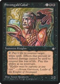 Stromgald Cabal - Ice Age - Magic: The Gathering card