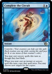 Complete the Circuit - March of the Machine - Magic: The Gathering card