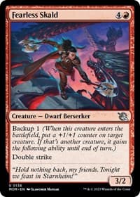 Fearless Skald - March of the Machine - Magic: The Gathering card