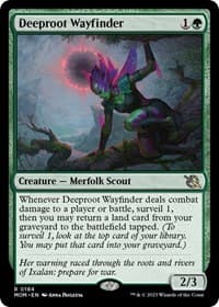 Deeproot Wayfinder - March of the Machine - Magic: The Gathering card