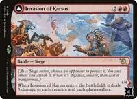 Invasion of Karsus - March of the Machine - Magic: The Gathering card