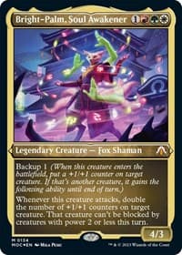 Bright-Palm, Soul Awakener (Display Commander) - Thick Stock - Commander: March of the Machine - Magic: The Gathering card