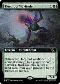 Deeproot Wayfinder (Extended Art) - March of the Machine - Magic: The Gathering card