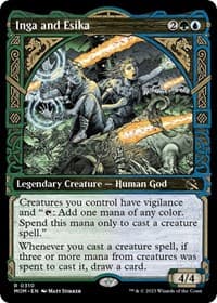 Inga and Esika (Showcase) - March of the Machine - Magic: The Gathering card