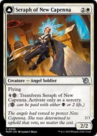 Seraph of New Capenna - March of the Machine - Magic: The Gathering card
