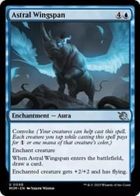 Astral Wingspan - March of the Machine - Magic: The Gathering card