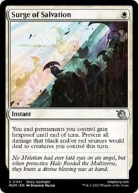 Surge of Salvation - March of the Machine - Magic: The Gathering card