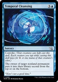 Temporal Cleansing - March of the Machine - Magic: The Gathering card