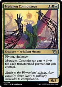 Mutagen Connoisseur - March of the Machine - Magic: The Gathering card