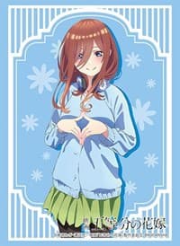 Bushiroad Sleeve Collection HG Vol.3356: The Quintessential Quintuplets - Miku Nakano Summer Uniform (75-Pack) - Bushiroad Card Sleeves - Card Sleeves card