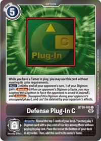 Defense Plug-In C (Event Pack 4) - Xros Encounter - Digimon Card Game card
