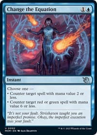 Change the Equation - March of the Machine - Magic: The Gathering card