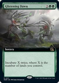 Glistening Dawn (Extended Art) - March of the Machine - Magic: The Gathering card