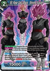 SS Rose Goku Black, Shining Illusion - Expansion Deck Box Set 22: Ultimate Deck 2023 - Dragon Ball Super: Masters card