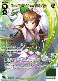 Ann III, Maiden of Mettle (Box Purchase) - Promo Cards - WIXOSS card